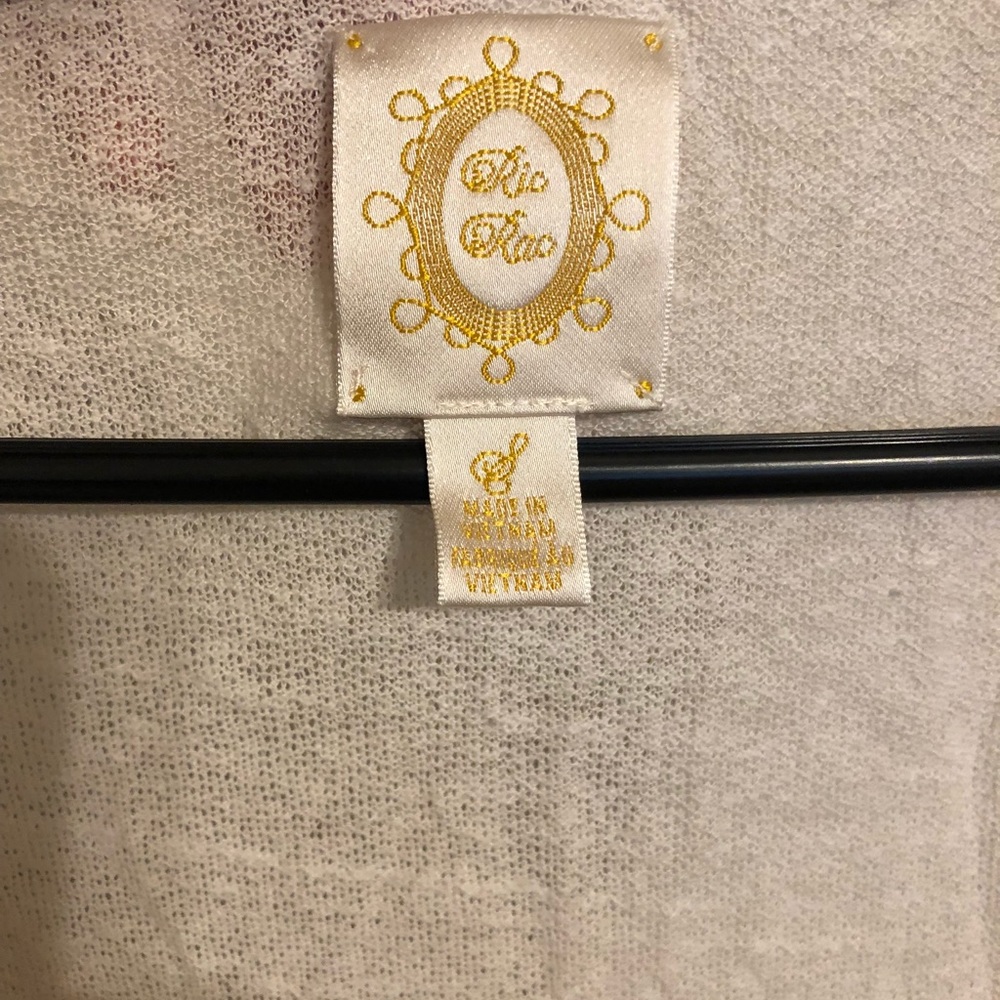 Anthro Ric Rac Wrap Ruffle Shirt - Picture 3 of 3